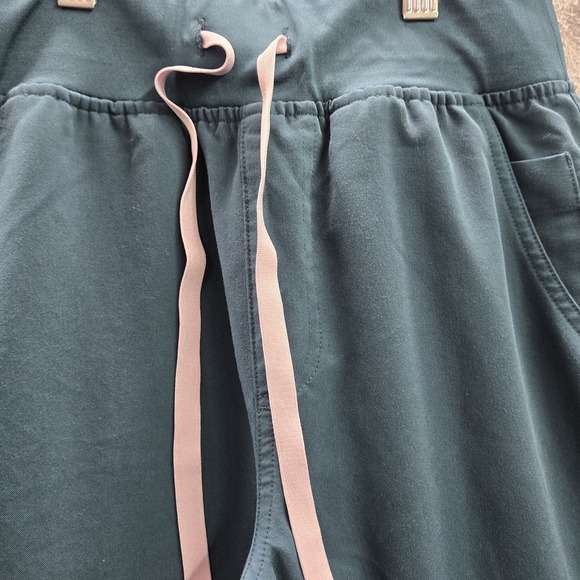 FIGS Women Scrub Pants S/T Teal Jogger Technical Collection HW Yola Zipper - Picture 9 of 16